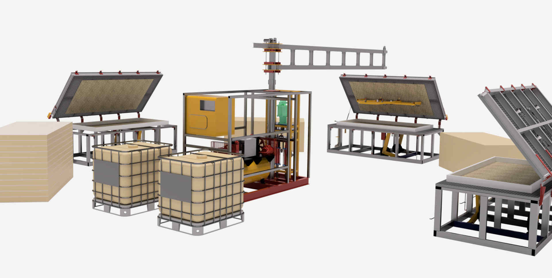 sip factory sip panel equipment work center